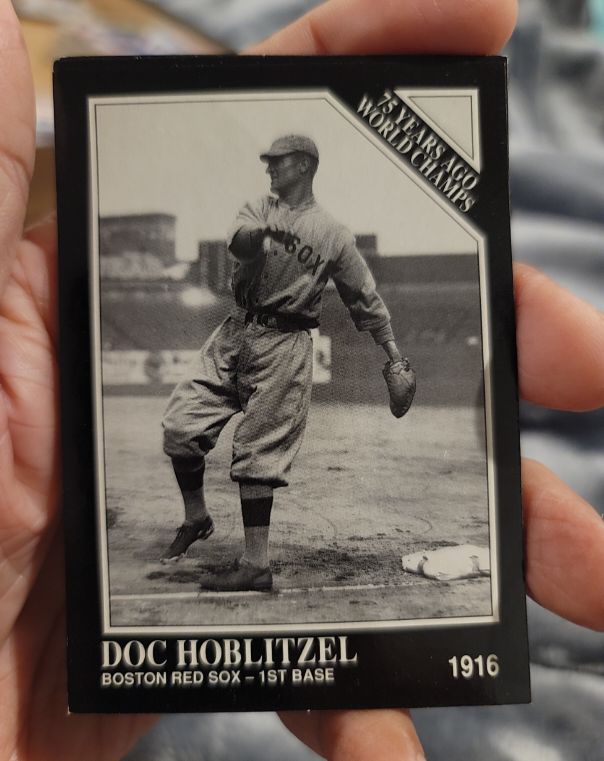 1991 The Sporting News Conlon Collection #148 Doc Hoblitzel — front