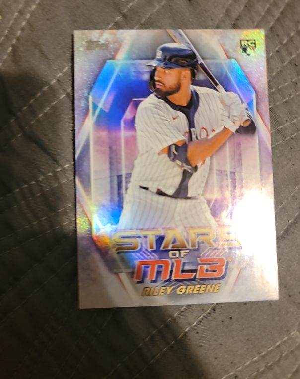 2023 Topps Stars of MLB #SMLB-26 Riley Greene — front