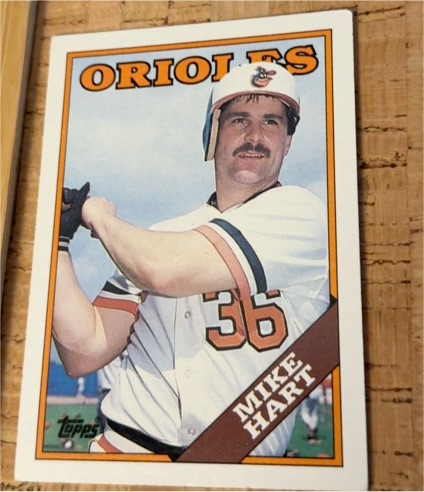 1988 Topps #69 Mike Hart — front