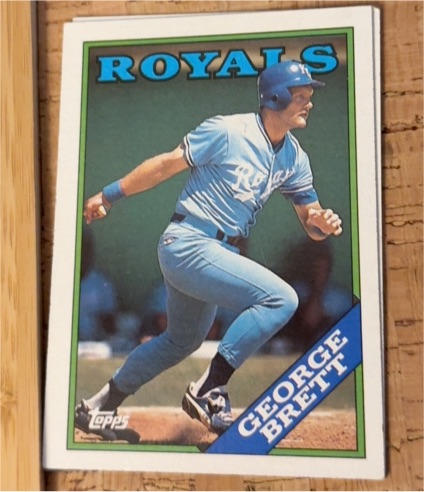 1988 Topps #700 George Brett — front