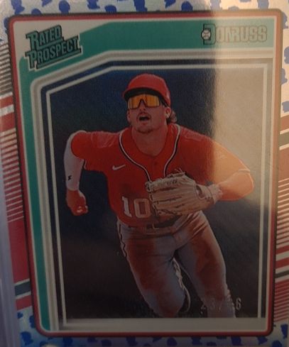 2024 Panini Donruss Rated Prospect #136 Dylan Crews — front