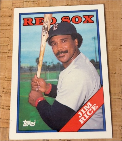 1988 Topps #675 Jim Rice — front