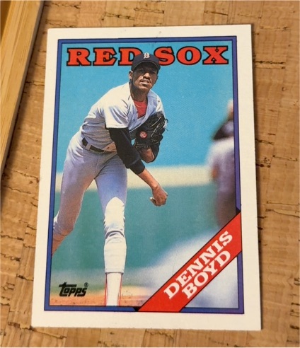 1988 Topps #704 Dennis Boyd — front