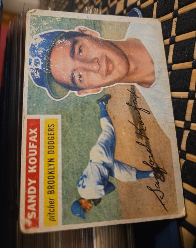 1956 Topps #79 Sandy Koufax — front