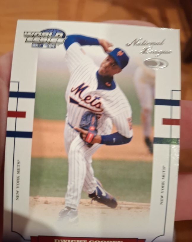 2004 Donruss World Series #WS-129 Dwight Gooden — front