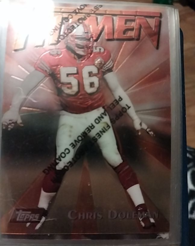 1997 Topps Finest #3 Chris Doleman — front