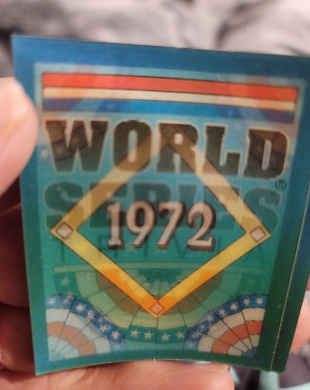 1991 Score World Series Trivia 1972 #45 Smokey Fires — front