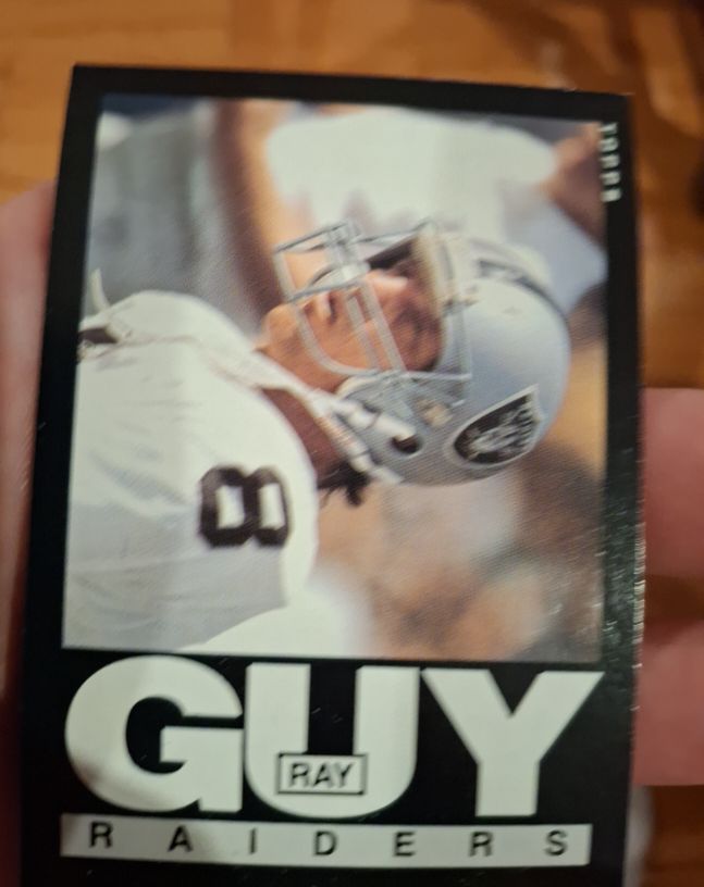 1985 Topps #288 Ray Guy — front