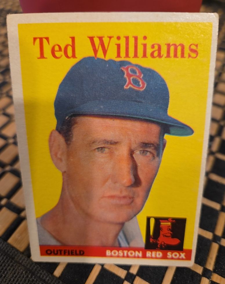 1958 Topps #1 Ted Williams — front