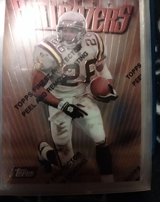 1997 Topps Finest #2 Derrick Alexander — front