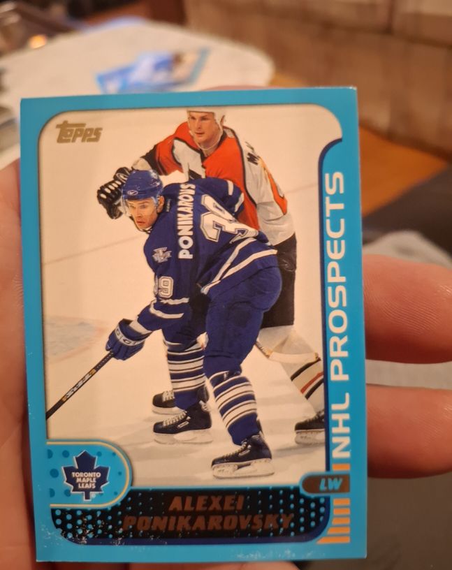 2001-02 Topps O-Pee-Chee #290 Alexei Ponikarovsky — front