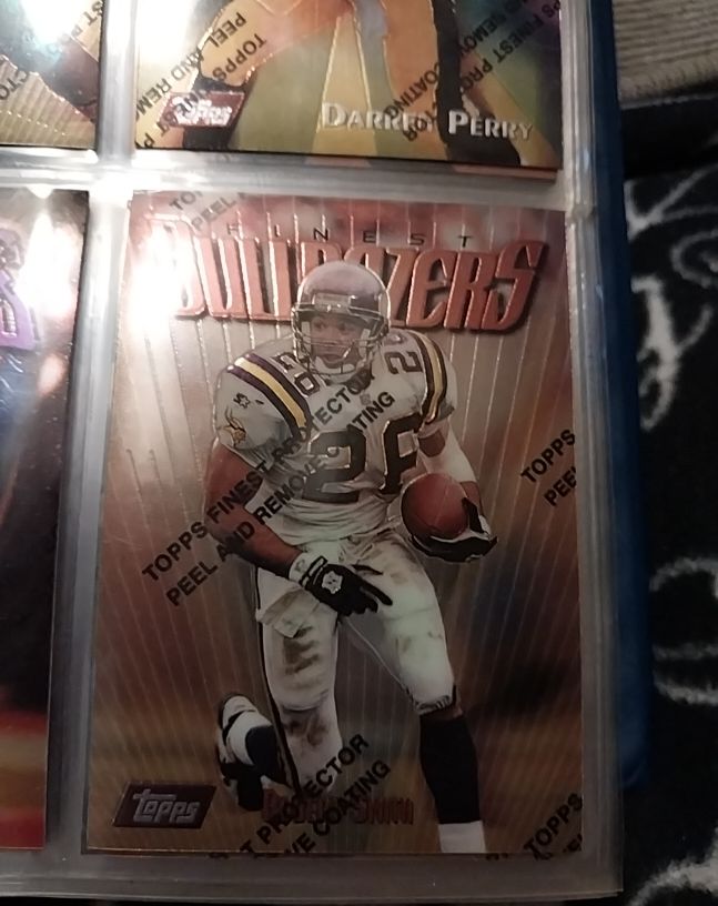 1997 Topps Finest Bulldozers #7 Daryl Johnston — front