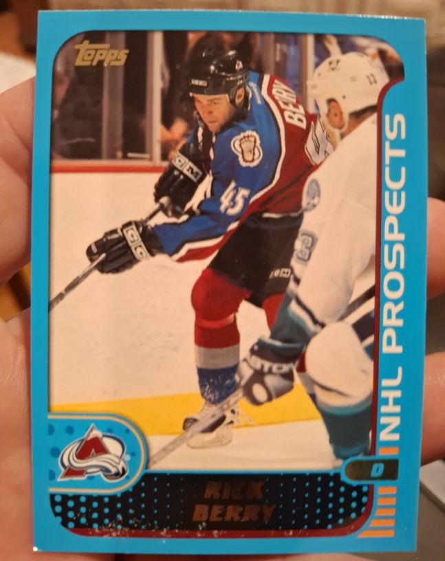 2001-02 Topps #303 Rick Berry — front