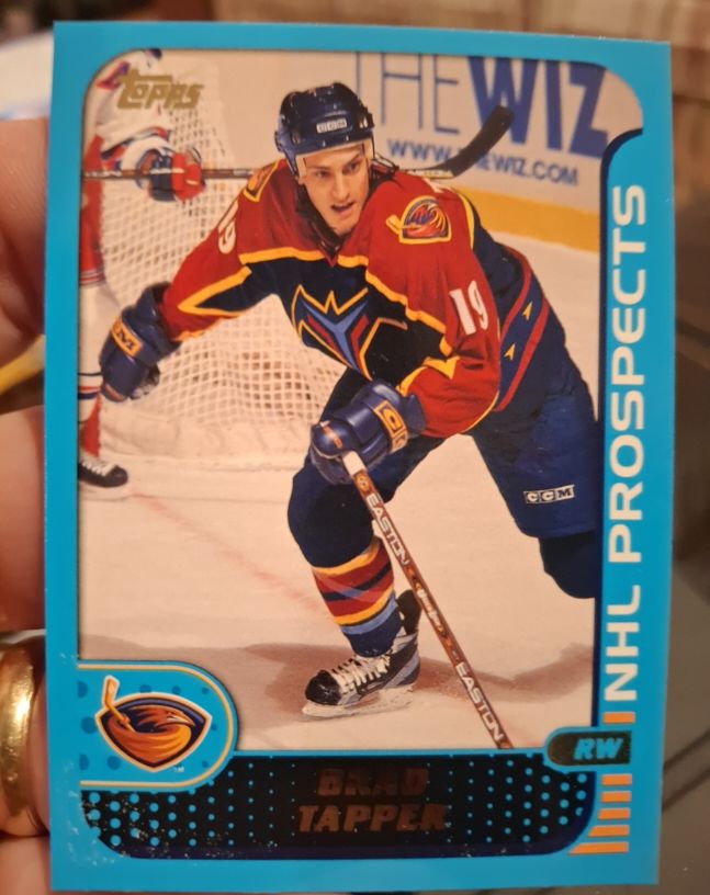 2001-02 O-Pee-Chee #302 Brad Tapper — front