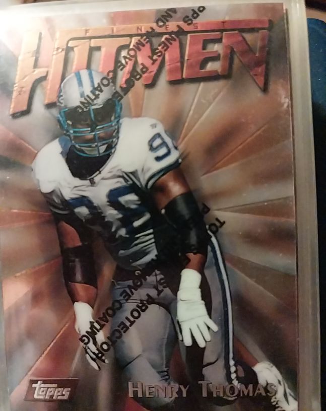 1997 Topps Finest #12 Henry Thomas — front