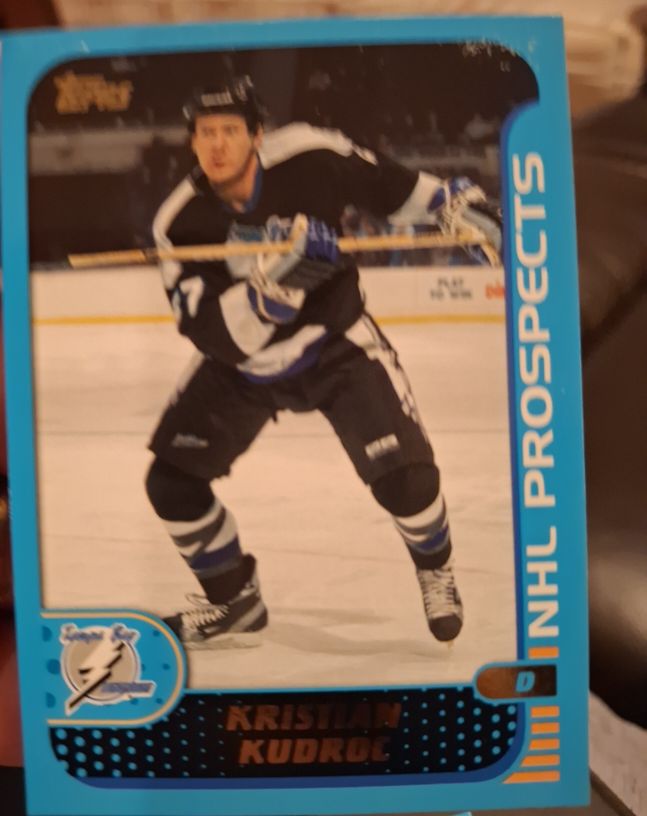 2001-02 O-Pee-Chee #314 Kristian Kudroc — front