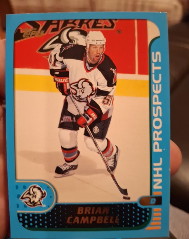 2001-02 O-Pee-Chee NHL Prospects #311 Brian Campbell — front