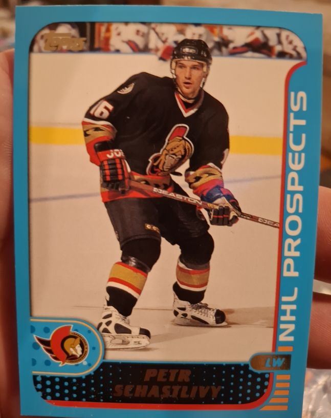 2001-02 O-Pee-Chee #285 Petr Schastlivy — front