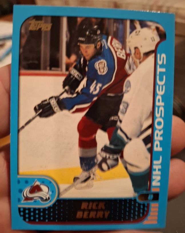 2001-02 O-Pee-Chee NHL Prospects #309 Rick Berry — front