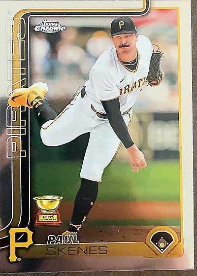 2025 Topps Chrome #98 Paul Skenes — front