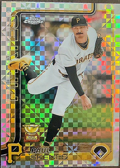 2025 Topps Chrome #300 Paul Skenes — front
