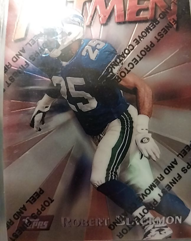 1997 Topps Finest #19 Robert Blackmon — front