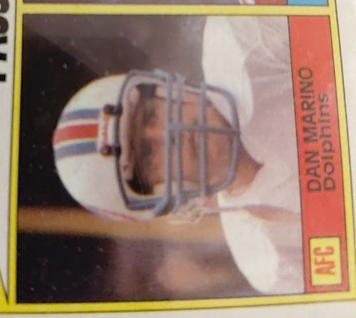 1984 Topps #202 Dan Marino — front