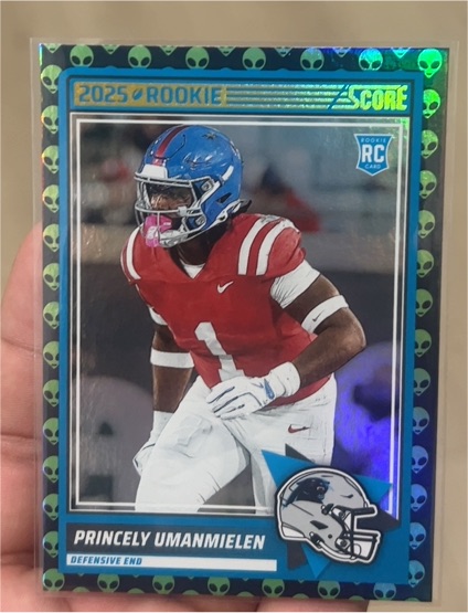 2025 Panini Score #86 Princely Umanmielen — front