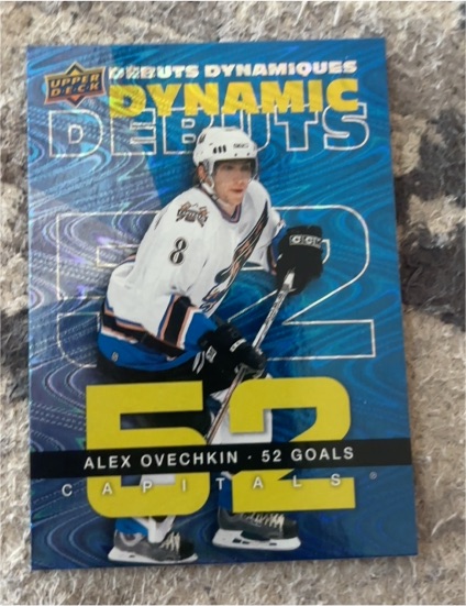 2024-25 Upper Deck Tim Hortons Dynamic Debuts #DD-3 Alex Ovechkin — front