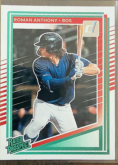 2025 Donruss Rated Prospects #155 Roman Anthony — front