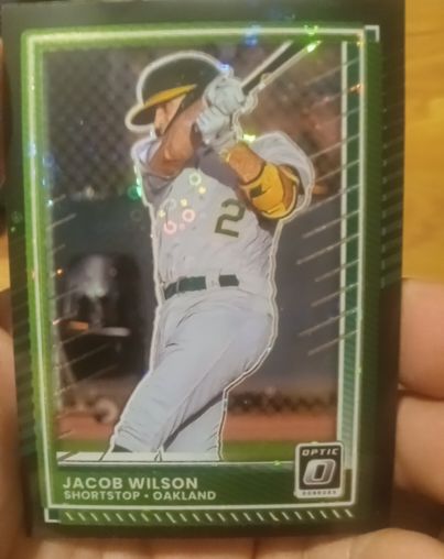 2025 Panini Donruss Optic #76 Jacob Wilson — front