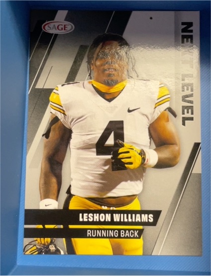 2025 Sage Next Level #96 Leshon Williams — front