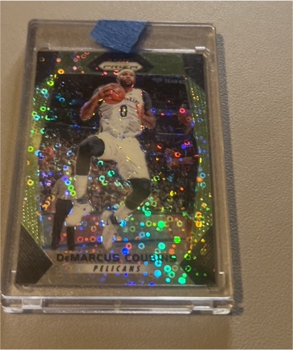 2017-18 Panini Prizm #123 DeMarcus Cousins — front
