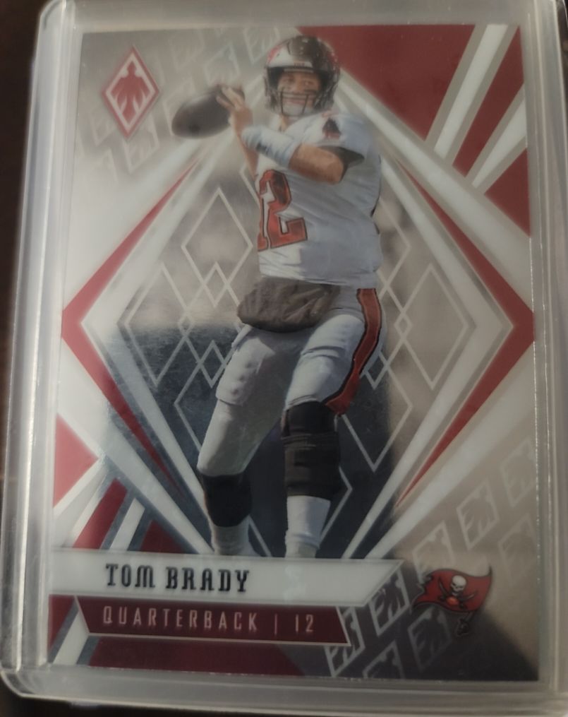 2020 Panini Phoenix Fire Burst #35 Tom Brady — front