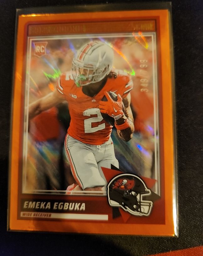 2025 Panini Score #2 Emeka Egbuka — front