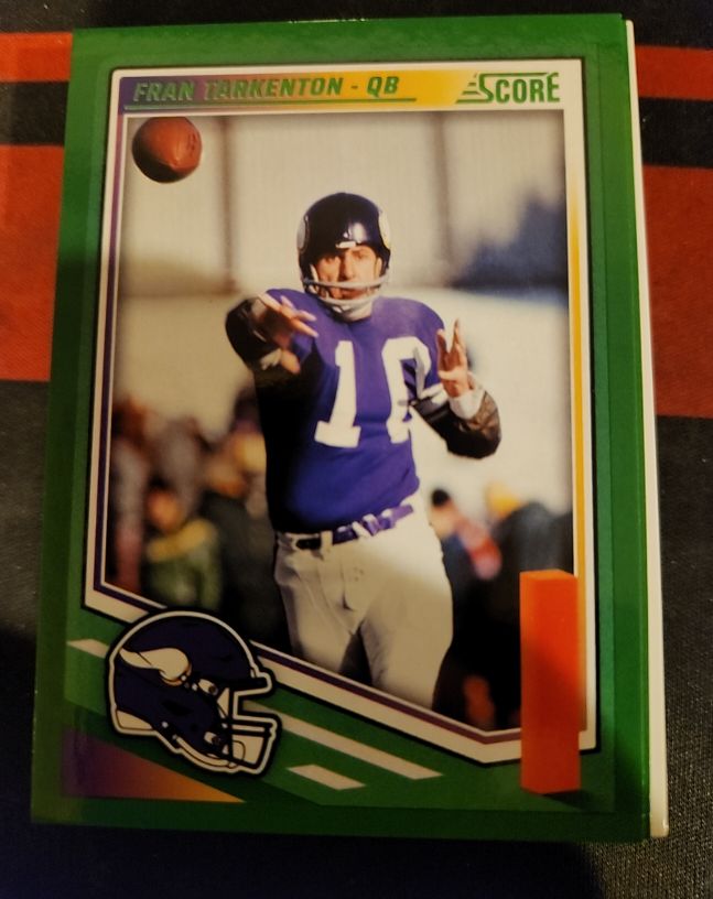 2025 Score #98 Fran Tarkenton — front
