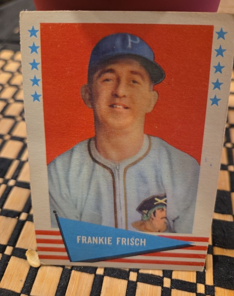 1961 Fleer #30 Frankie Frisch — front