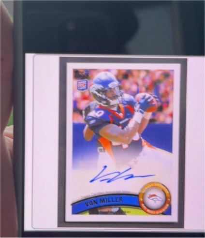 2011 Topps #427 Von Miller — front