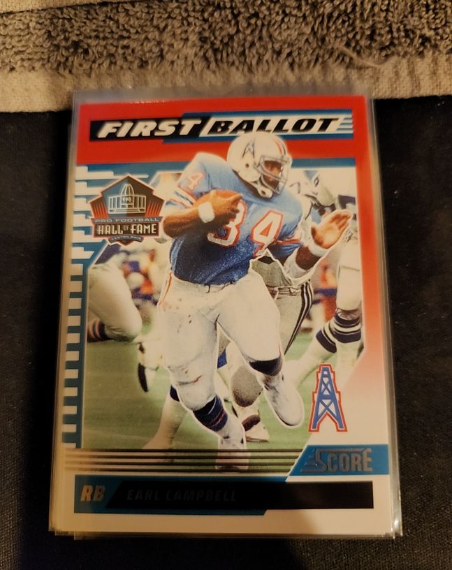 2025 Score #2 Earl Campbell First Ballot — front