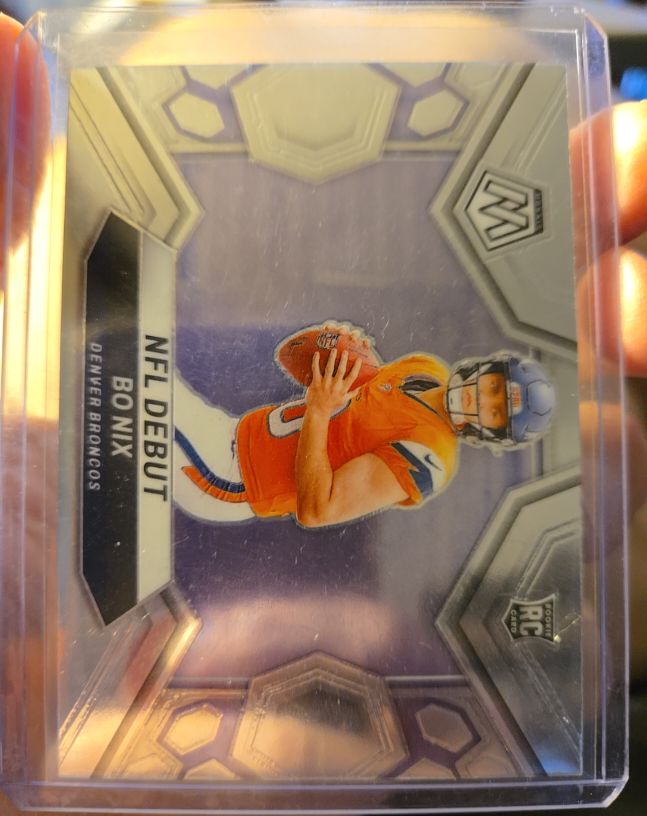 2024 Panini Mosaic - NFL Debut Bo Nix #271 — front