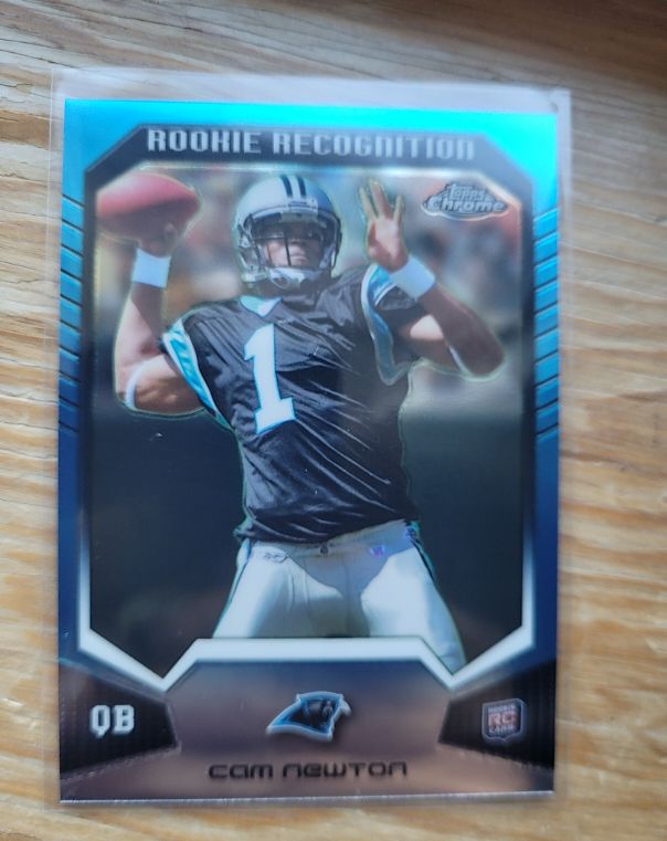 2011 Topps Chrome Rookie Recognition #RRCM Cam Newton — front