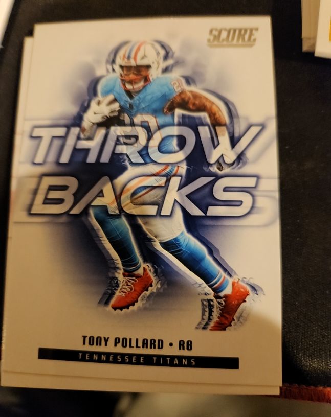 2025 Panini Score Throwbacks #14 Tony Pollard — front