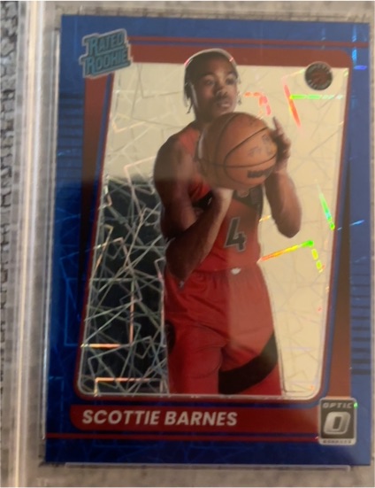 2021-22 Panini Donruss Optic #186 Scottie Barnes — front