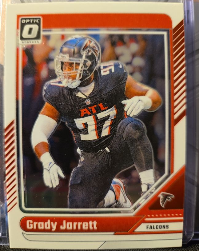 2024 Donruss Optic #12 Grady Jarrett — front