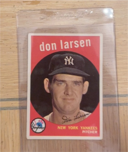1959 Topps #205 Don Larsen — front