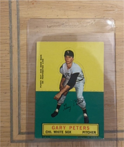 1964 Topps Stand-Up Gary Peters — front