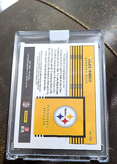 2021 Panini One #126 Najee Harris — back