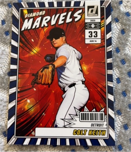 2025 Donruss Diamond Marvels #10 Colt Keith — front
