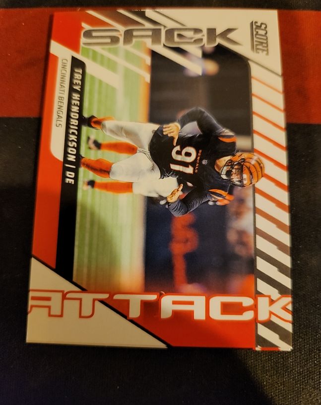 2025 Panini Score Sack Attack Trey Hendrickson — front