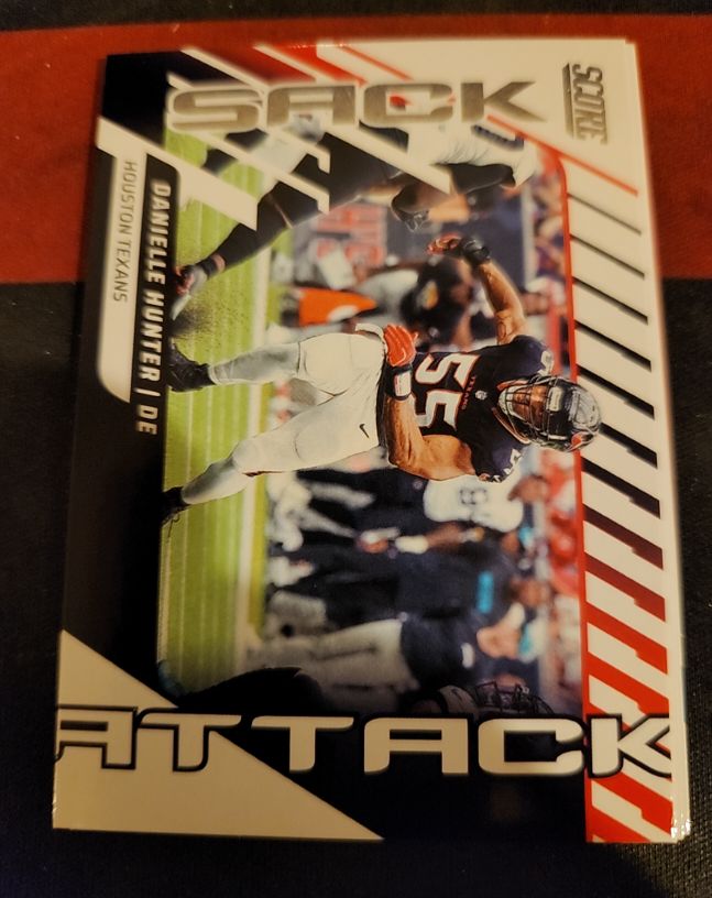 2025 Score Sack Attack #SA-DH Danielle Hunter — front